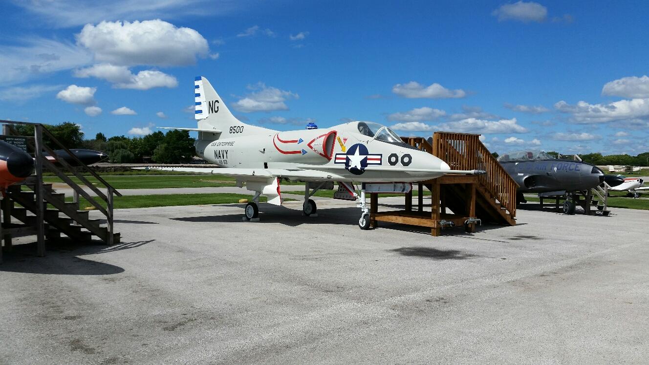 A4 Skyhawk Illinois Aviation Museum