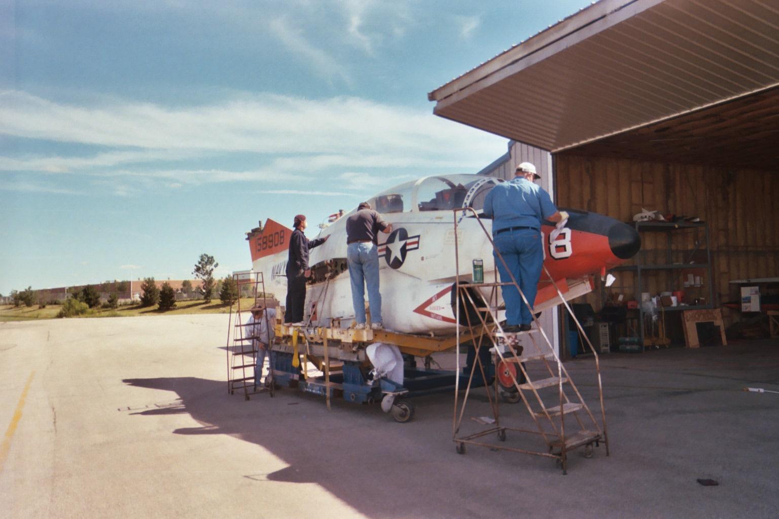 T2 undergoing restoration