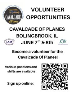 Volunteers Needed for Cavalcade of Planes 2025